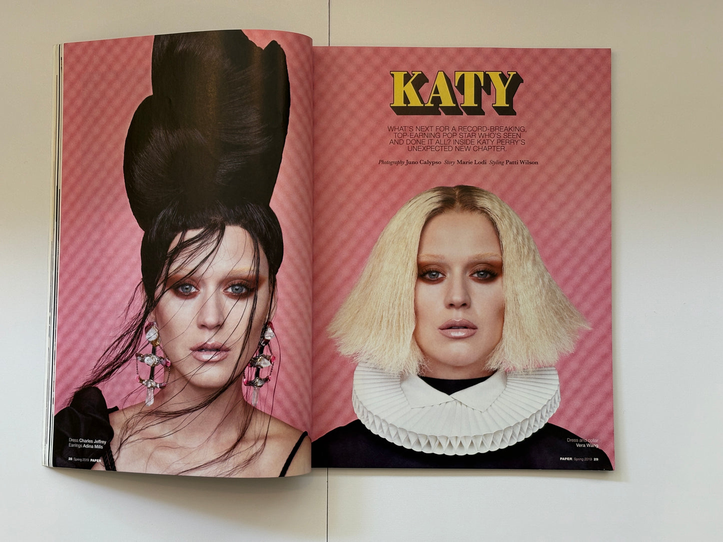 Paper Magazine featuring Katy Perry
