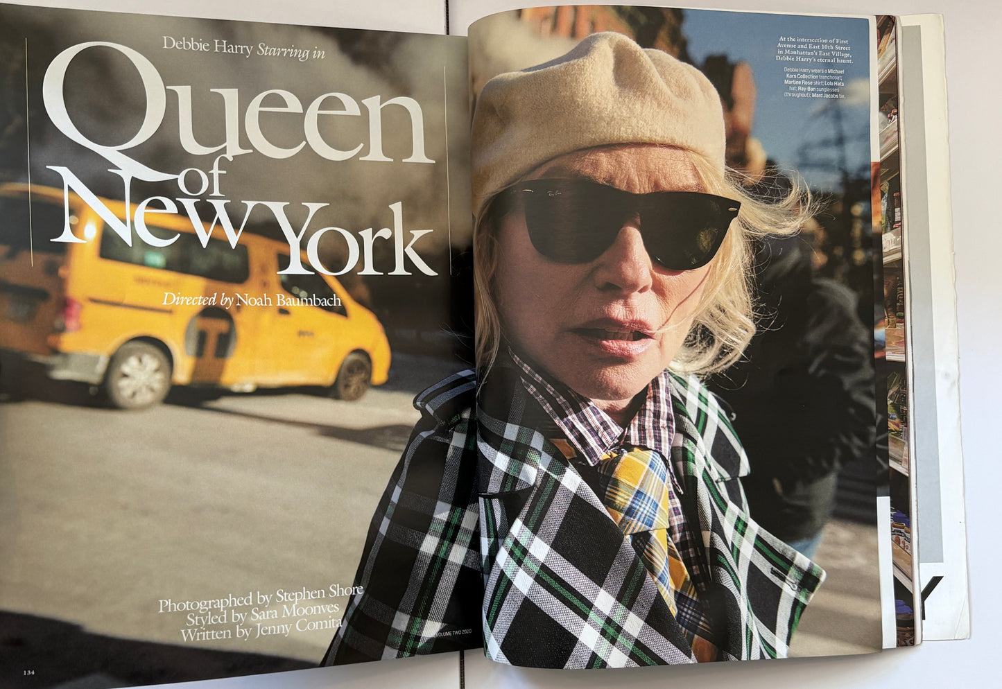 W Magazine featuring Debbie Harry
