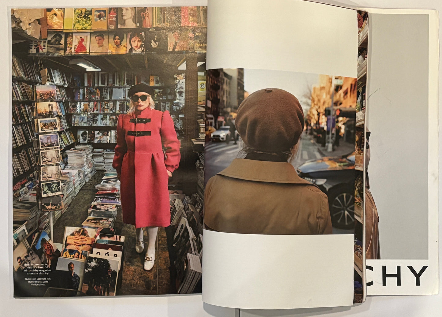 W Magazine featuring Debbie Harry